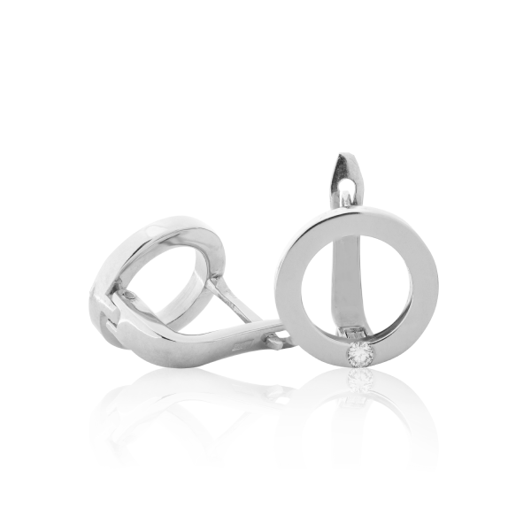 auskarai su deimantais