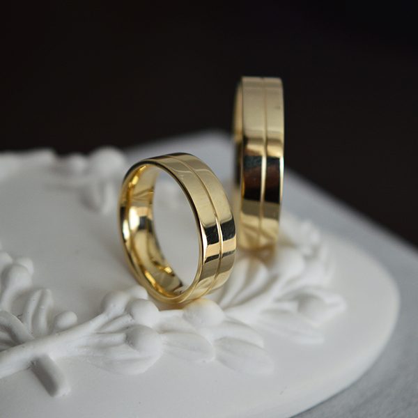 Vestuviniai žiedai „Budapest“ - Image 3