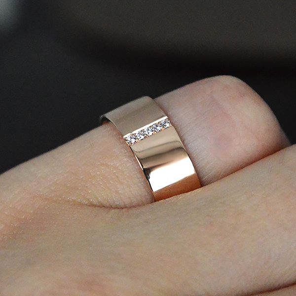 Vestuviniai žiedai „Tel Aviv“ - Image 3