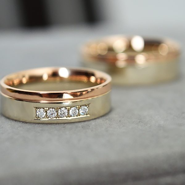 Vestuviniai žiedai „Helsinki"