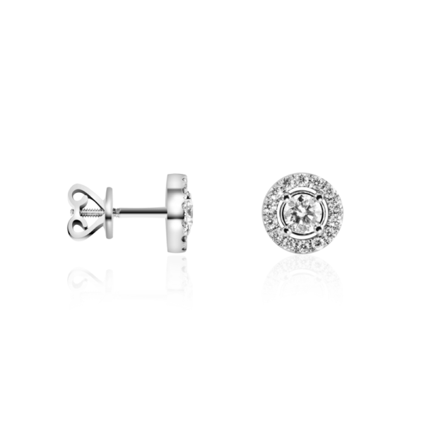 auskarai su deimantais