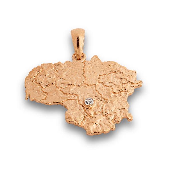 Auksinis pakabukas Lietuva