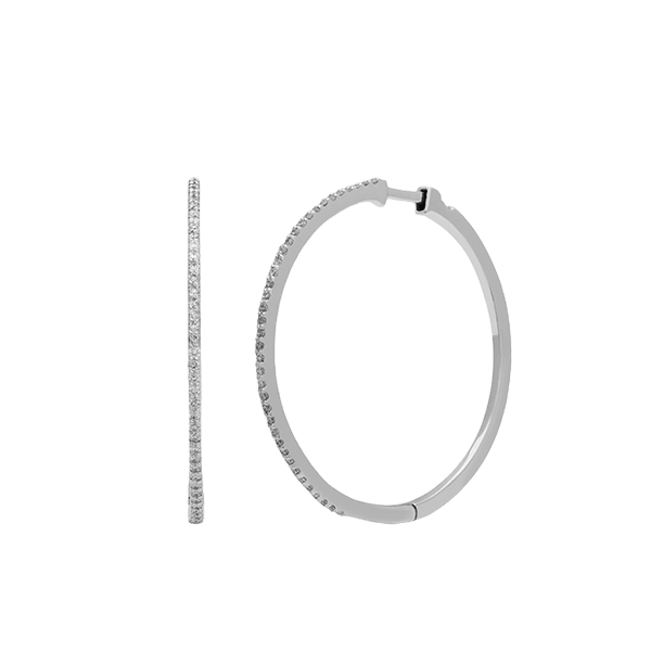 auksiniai auskarai su briliantais