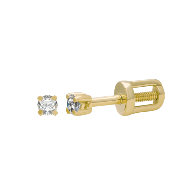 auskarai su deimantais