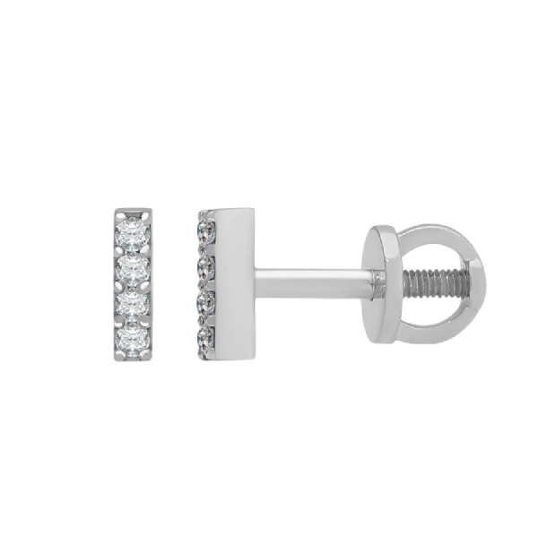 auskarai su deimantais