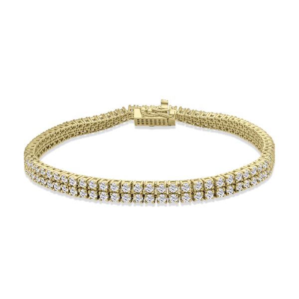 auksine apyranke su deimantais