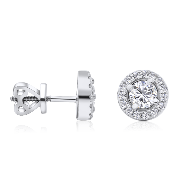 auskarai su deimantais