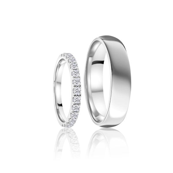 vestuviniai ziedai su deimantais