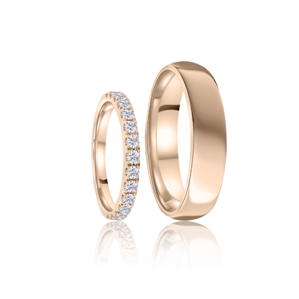 vestuviniai ziedai su deimantais