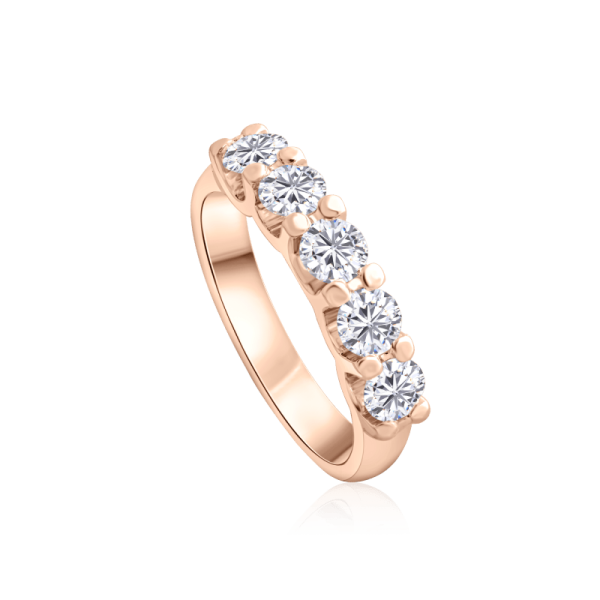 ziedas su deimantais