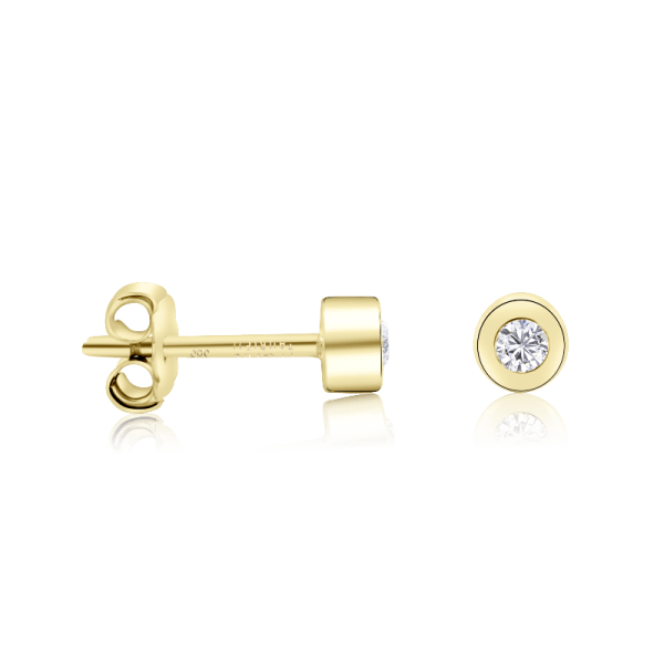 auskarai su deimantais