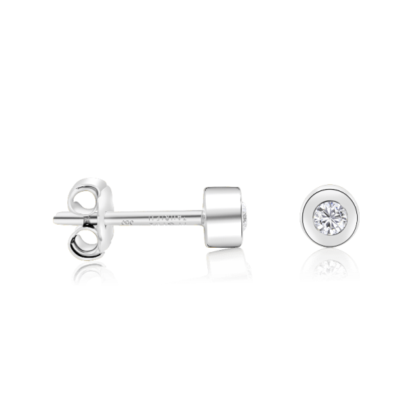 auskarai su deimantais