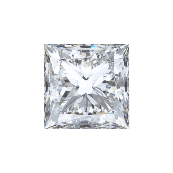 Dovanų "Princess" cut deimantas 0.04 ct