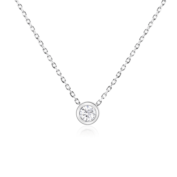 auksinis kolje su deimantais